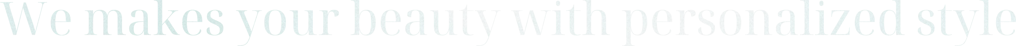 We makes your beauty with personalized style